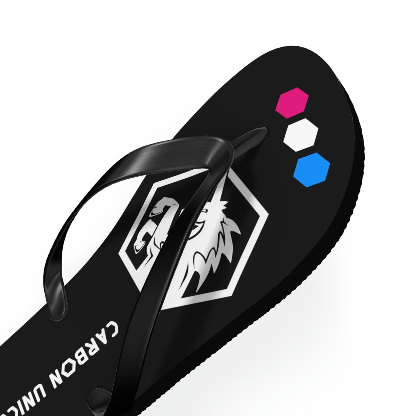 Black Flip Flops