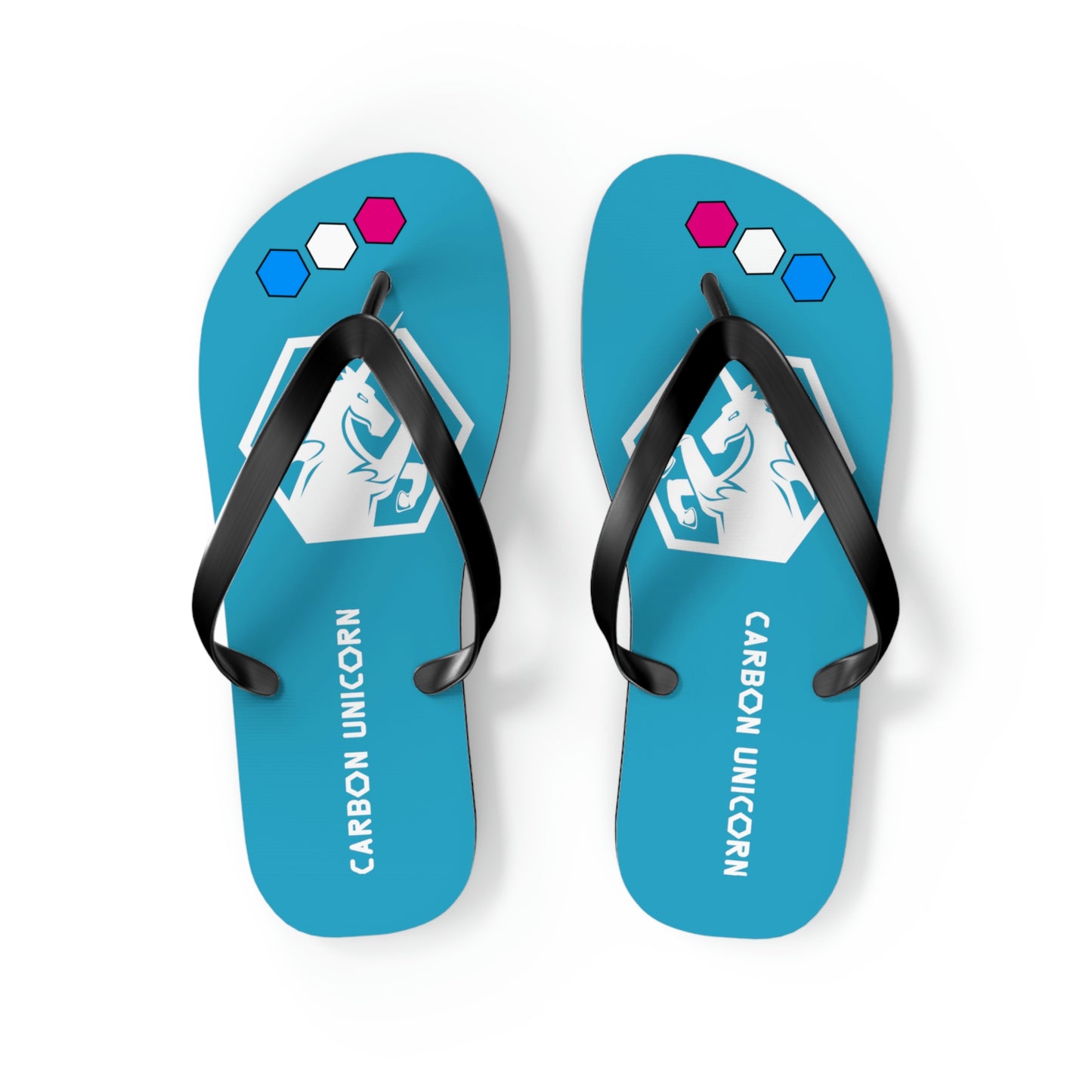 Tuquoise Flip Flops
