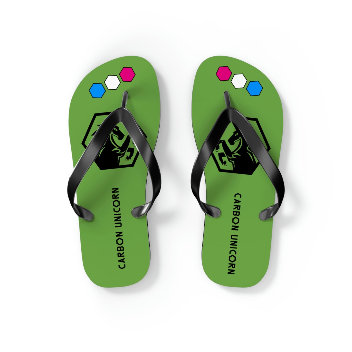 Green Flip Flops
