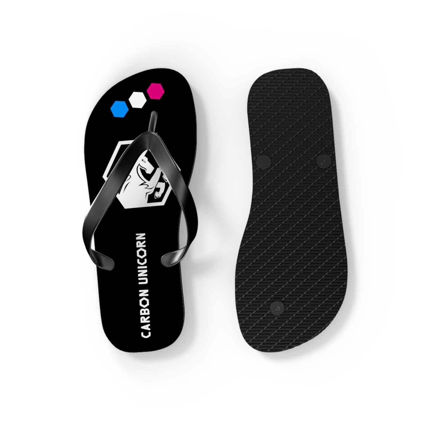 Black Flip Flops