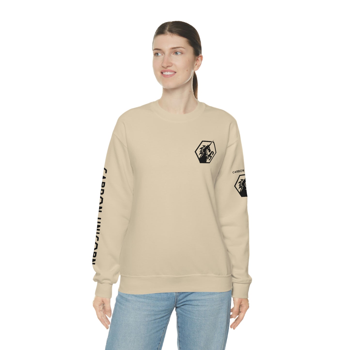 Sleeve Print Sweatshirts
