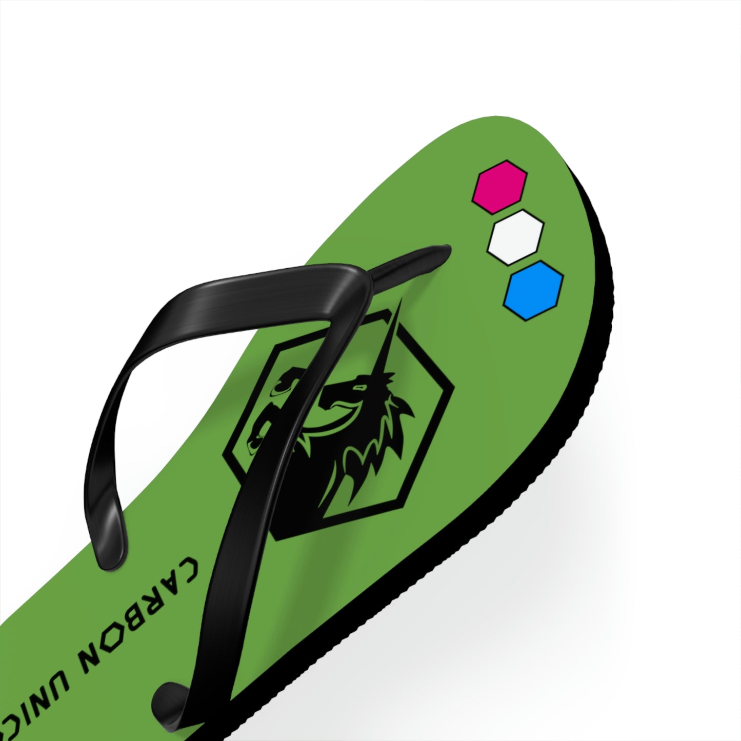 Green Flip Flops