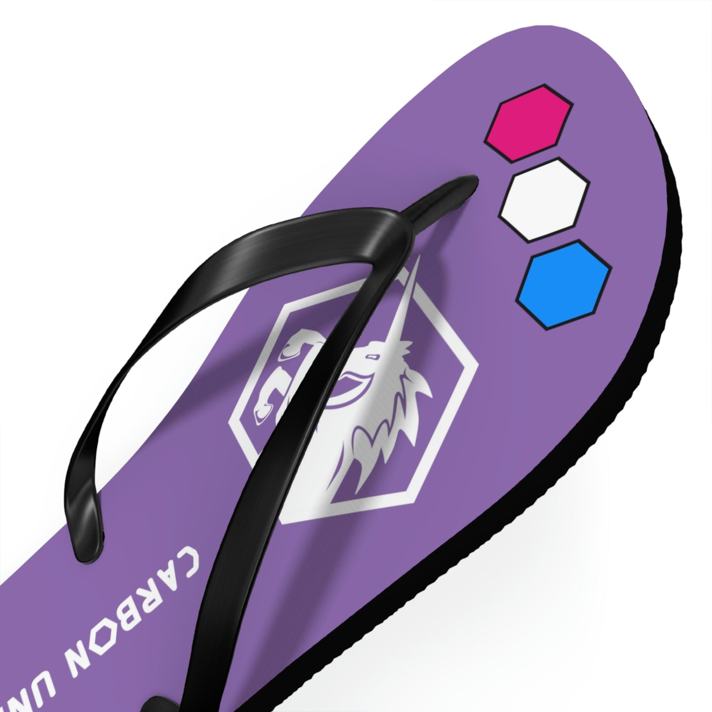 Purple Flip Flops