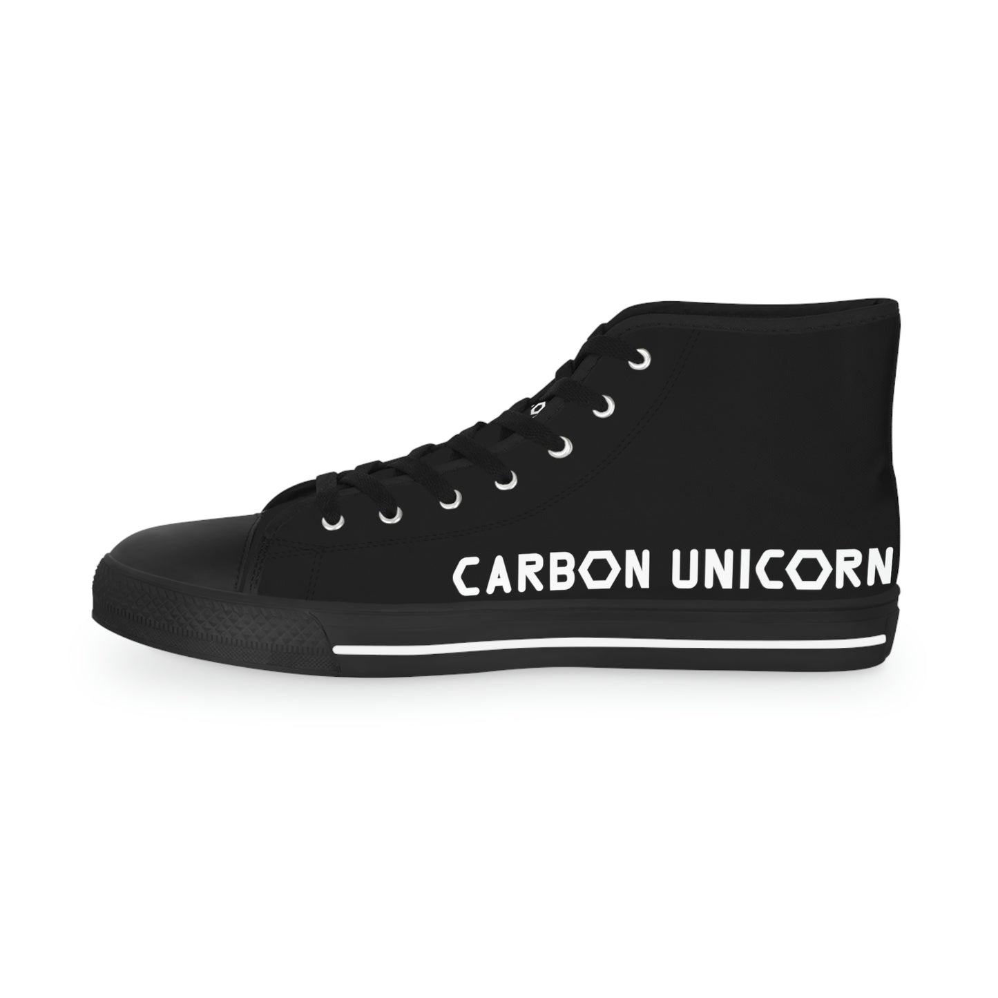Black w/White High Top Sneakers