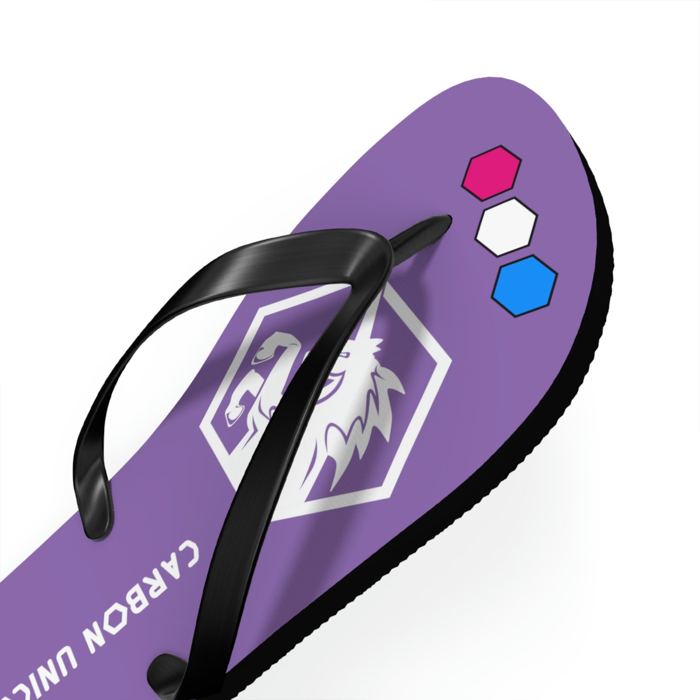 Purple Flip Flops