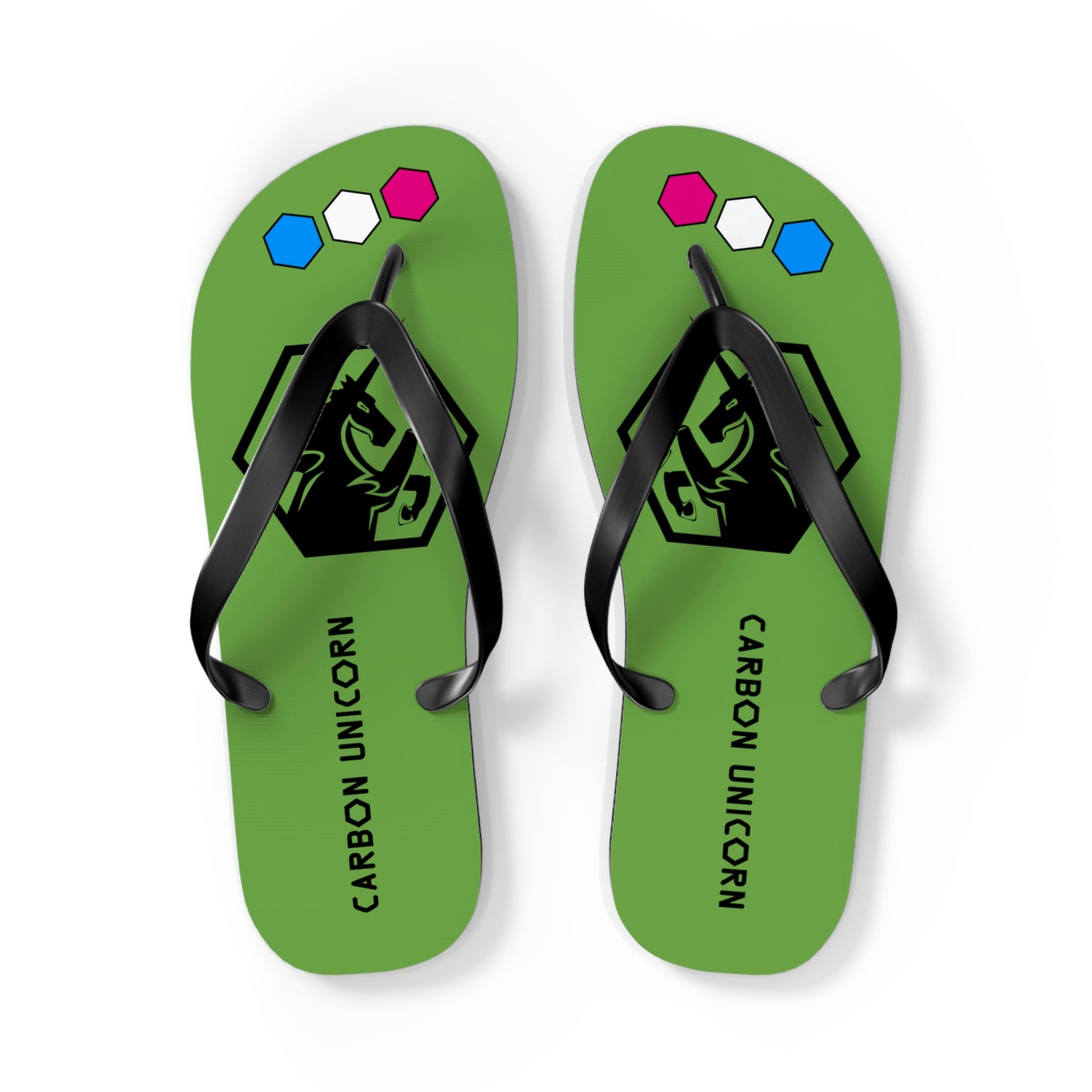 Green Flip Flops