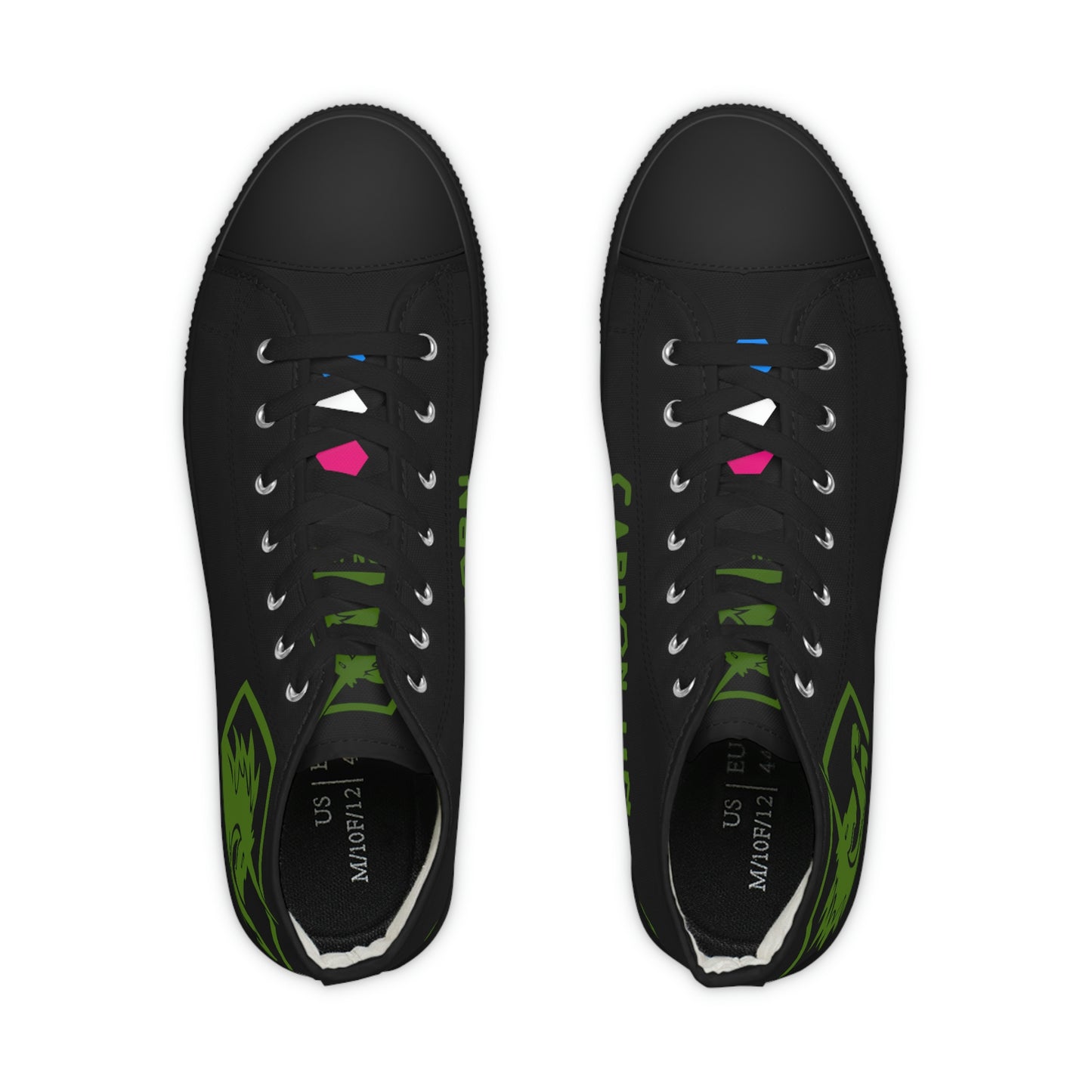 Black w/OD Green High Top Sneakers