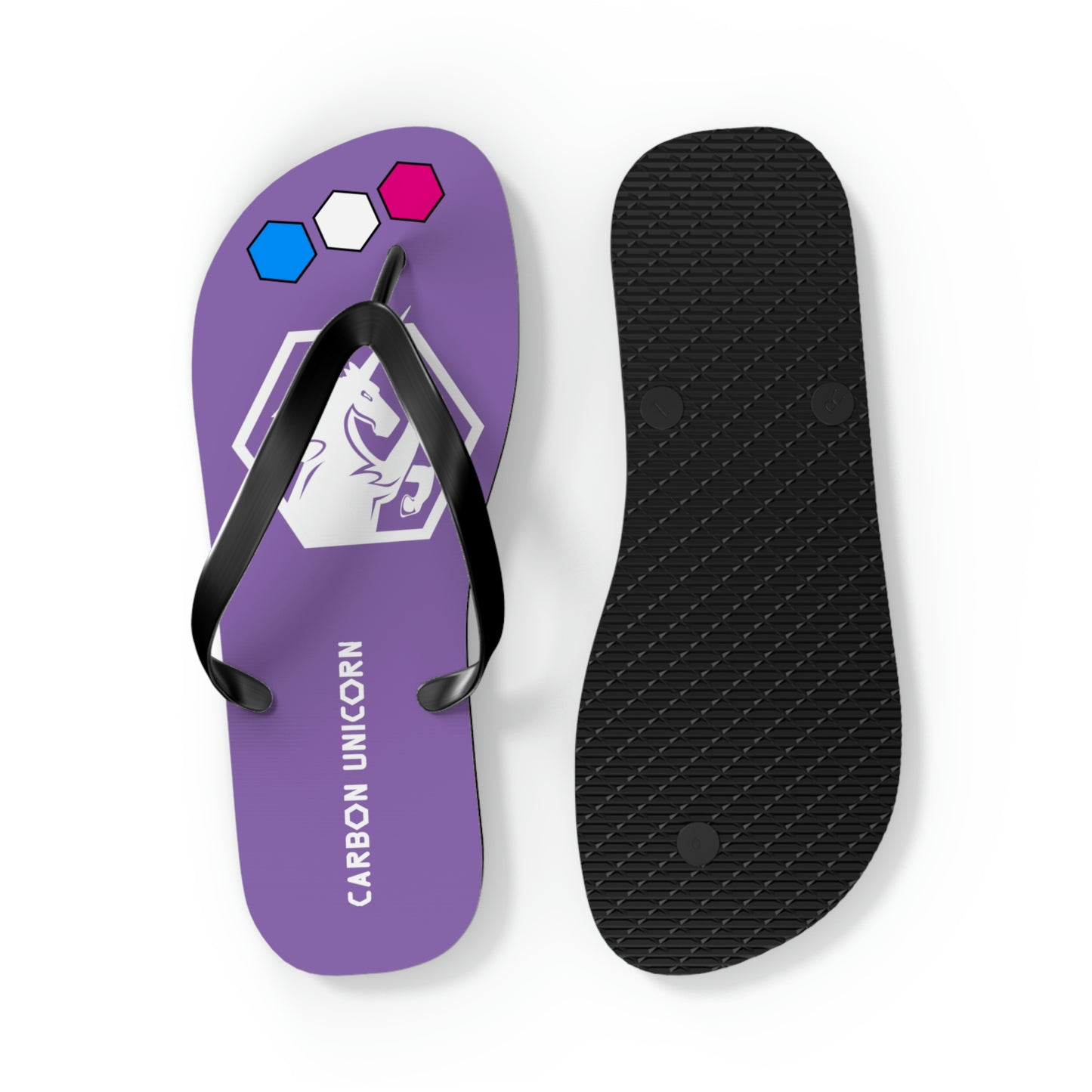 Purple Flip Flops
