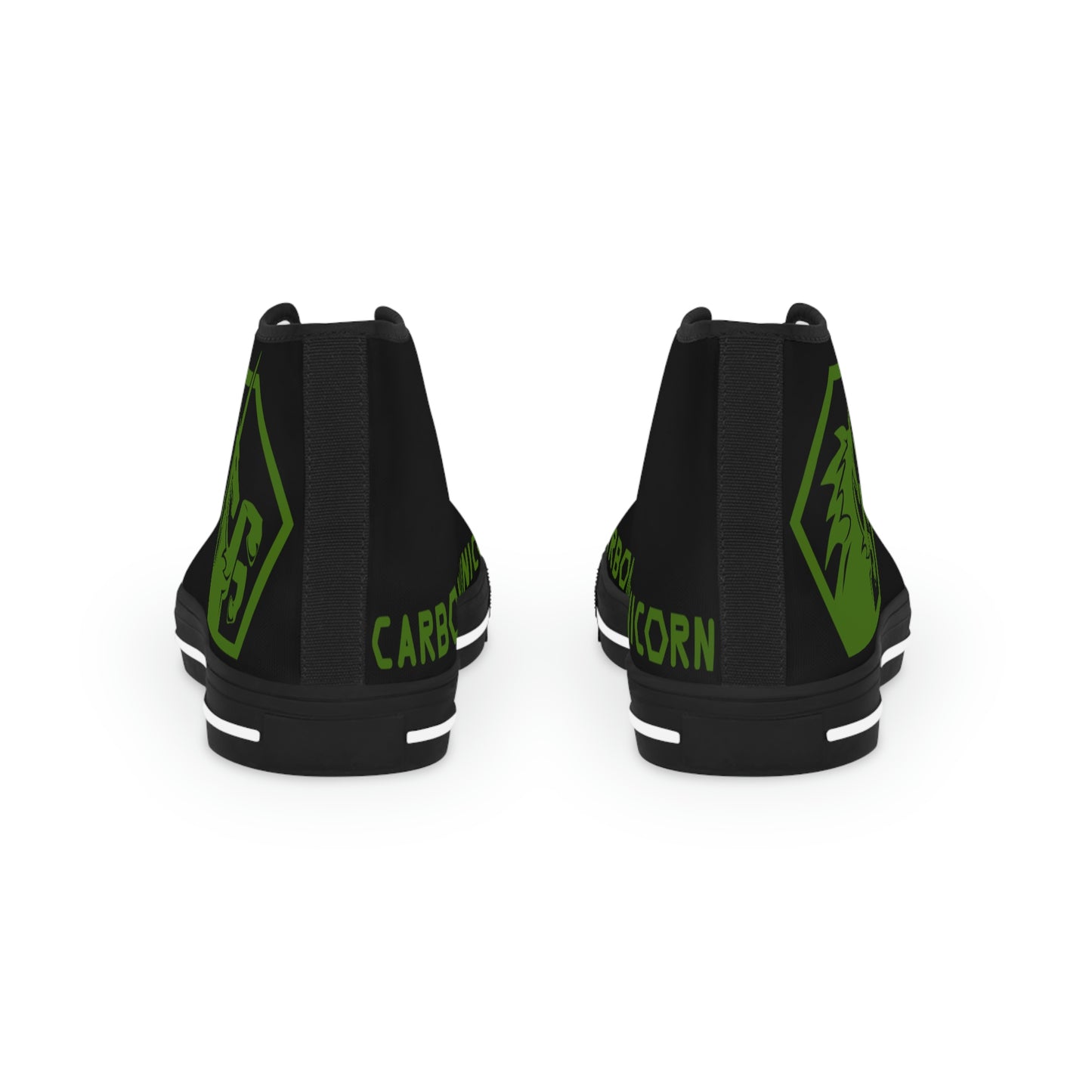Black w/OD Green High Top Sneakers